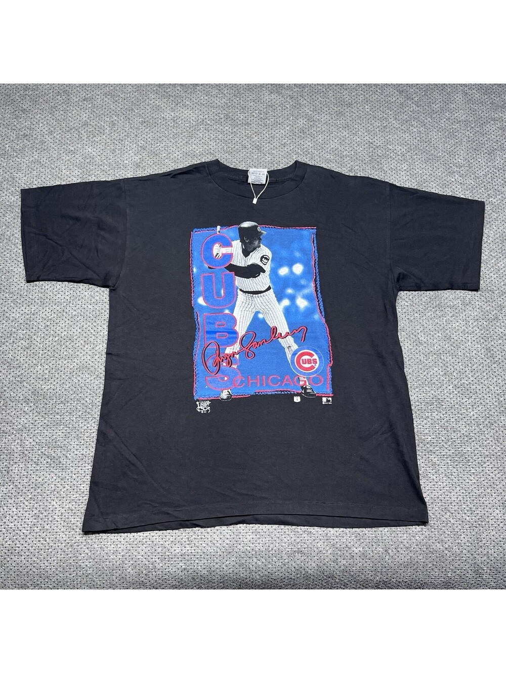 Vintage 1992 Chicago Cubs T-Shirt XL Rare Men’s Black Major League Baseball